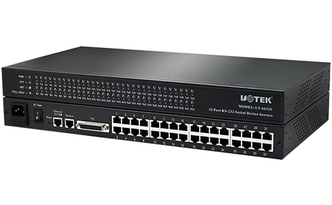 UT-6632C 10/100M TCP/IP转32口RS-232串口服务器
