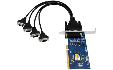 UT-754 PCI转4口RS-232高速串口卡
