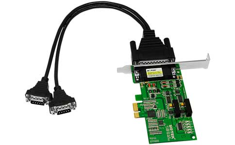 UT-792I 2口RS-485/422 PCI-E光电隔离高速多串口卡